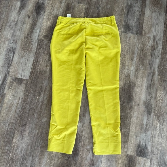 Zara Ponte Dress Pants Yellow Pants - Picture 2 of 5